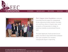 Tablet Screenshot of eecfoundation.org